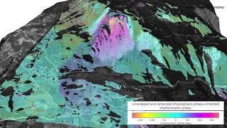 Brienz/Brinzauls (GR), Repeat-pass L-Band SAR interferometry