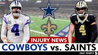 Cowboys vs. Saints Preview, Prediction, Injury Report, Jake Ferguson, Dak Prescott | NFL Week 2