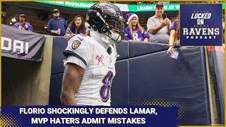 Mike Florio shockingly defends Lamar Jackson, Baltimore Ravens as MVP media haters admit mistakes