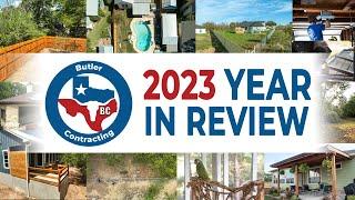 2023 Year In Review | Butler Contracting