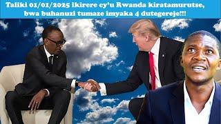 Taliki 01/1/2025  mu Rwanda ikirere kireyutse bwa buhanuzi twategereje imyaka 4 burasohoye??