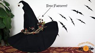 Making a Witch Hat (with Free Pattern!) | 13 Projects of Halloween