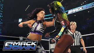 Bayley wins the right to challenge Nia Jax at WWE Bad Blood: SmackDown highlights, Sept. 27, 2024