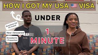 All I Told The Visa Officer During My USA Visa Interview | Tips You Can Use