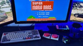 Игры DENDY NES НА 8BitDo РЕТРО МЕХАНИЧЕСКОЙ КЛАВИАТУРЕ