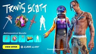 Official TRAVIS SCOTT Return UPDATE in Fortnite