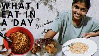 VLOG | WHAT I EAT IN A DAY | Sri Lankan edition