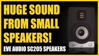 HUGE Sound From SMALL Speakers! EVE Audio SC205 Speakers