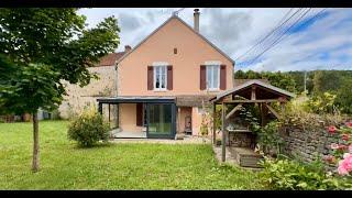 Sous offre d’achat, Visite d'une charmante maison de campagne en Bourgogne ( à moins de 100.000€ )