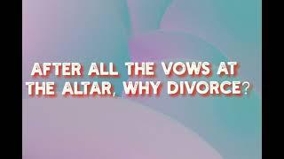 What Does The Holy Scripture Says about #divorce