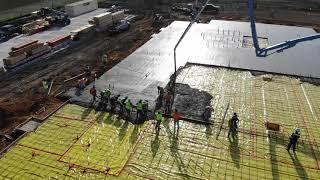 Parkway Construction Cement Pour