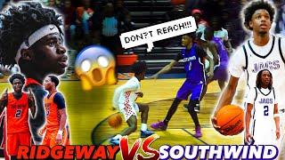 HE ALMOST CROSSED HIM OUT HIS SHOES!!! Ridgeway vs Southwind BIG RIVALRY GAME!!!