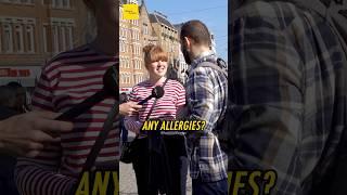 Couples street quiz! 🫶 #humanstalkhumans #couple #allergies #amsterdam