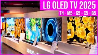 LG OLED 2025 -  alle Modelle vorgestellt - M5, G5, C5, B5 (Größen & Preise)