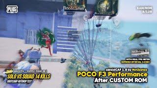 POCO F3 BOOTCAMP TEST 90FPS PERFORMANCE AFTER CUSTOM ROM ‼️| PUBG MOBILE Test #8