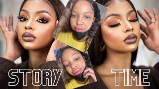 StoryTime + GRWM : Lip Fillers Gone Wrong +Designer Giveaway | MIHLALI N