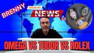 TUDOR BAD Q C  SWISS MADE / ROLEX Vs TUDOR Vs OMEGA / NEW Omega & PINK Tudor Going!