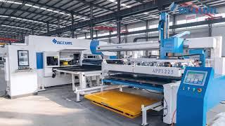 ACCURL Servo CNC Turret Punching Machine with Automatic Loading and Unloading System