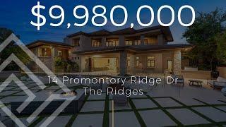 Luxury Living - Exclusive look at Frank Lloyd Wright Inspired  Home - 14 Promontory Ridge Dr