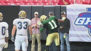 Justin Gibbs, Aquinas football, Grovetown football