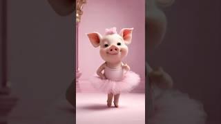 SHEESH - BABYMONSTER 🩷 | Lucy Pig  #funny #trend #shorts #dance #cute #sheesh #pig #babymonster