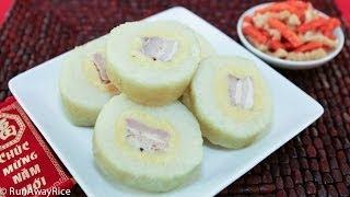 Part 2:  Sticky Rice and Mung Bean Cakes (Banh Tet) - Wrapping and Cooking the Cakes