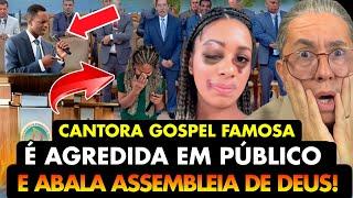 CANTORA GOSPEL QUE FOI AĢŔĖÐỊÐÅ AO VIVO PELO MARIDO ABALOU ASSEMBLEIA DE DEUS ANUNCIANDO DIVÓRCIO!