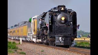 UNION PACIFIC 844 Steam Train!