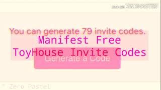 MANIFEST FREE TOYHOUSE INVITE CODES//SUBLIMINAL