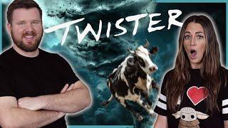 My wife watches TWISTER (1996) for the FIRST time || Movie Reaction