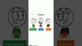 Portuguese English German - the difference