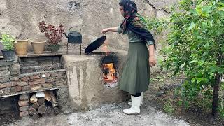 Exploring Iran’s Nomadic Lifestyle ! Relaxing Cooking in Village