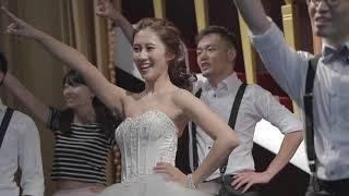 [跳舞進場/婚禮跳舞/團舞/Wedding dance】107.07.22 家齊佳瑤林皇宮婚禮-二進團舞    #婚禮表演 #醫師新人