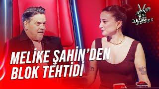 Beyaz ve Melike Şahin Arasında Soğuk Savaş | O Ses Türkiye 1. Bölüm