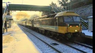 'Lady Diana' 47712 RETURNS!!!! and The Royal Train TOO !!! Hartford, 19th January 2023