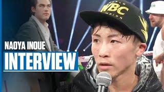 Naoya Inoue's Immediate Reaction Post-Fight | INTERVIEW