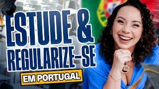 Cursos em Portugal que FACILITAM sua regularização | Estude com a Prepara Portugal