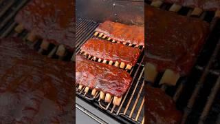 Smoked Tender Pork Spare Ribs #ribs #bbq #pork