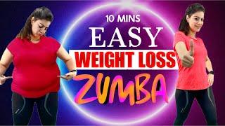 10 Minutes Easy Weight Loss Zumba Dance Workout For Beginners At Home