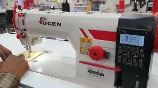 Fucen Fc9100-D2 single needle lockstitch with auto trimmer and auto lifter