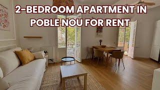 Stylish and Luminous 2 Bedroom Apartment in Poble Nou | Barcelona Apartment Tour