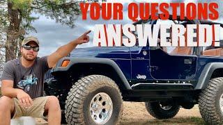 My Jeep's TOP 5 Most COMMONLY Asked Questions!