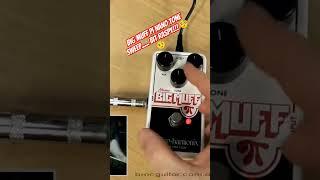 #ehx Big Muff Nano #tone sweep.