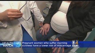 Pregnant Women Who Suffer Morning Sickness Have Lower Risk Of Miscarriage