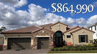 New Construction Model Home Tour | Waverly Model by Kolter Homes | Port St. Lucie, FL