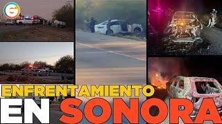 Enfrentamiento en carretera Ciudad Obregón-Navojoa  #Sonora