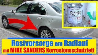 Rostige Radläufe - Mike Sanders Korrosionsschutzfett - Preiswerte Vorsorge statt teurer Reparatur