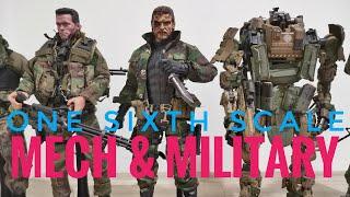 One Sixth Scale Custom Military Mecha Action Figures