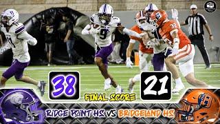 Texas High School Football | Ridge Point HS vs Bridgeland HS Game Recap