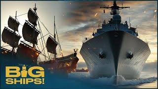 The Evolution Of Warships: 400 Years Of Naval Warfare In 60 Minutes